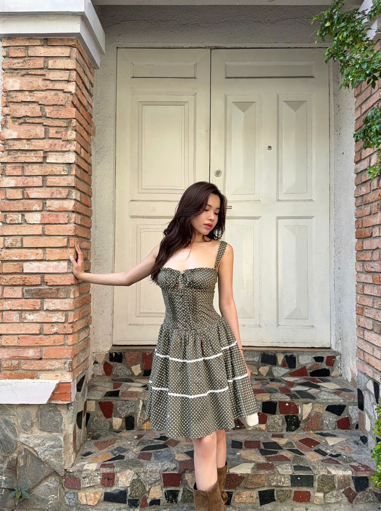 Nyla dress - Polka dots - Image 6