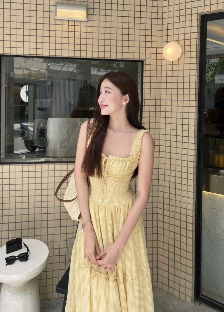 Pomelo dress - Yellow - Image 3