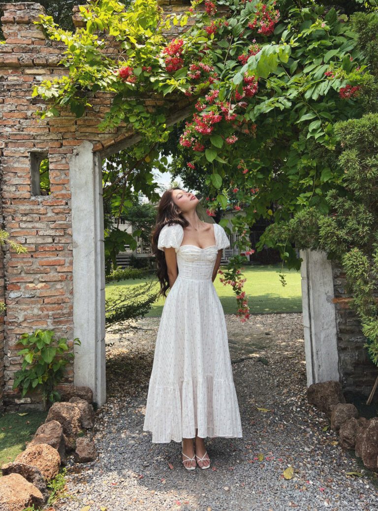 Alisa dress - Tiny bow print