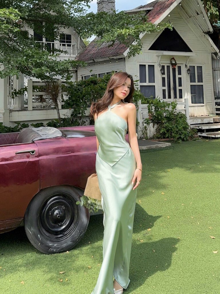 Catherine dress - Green