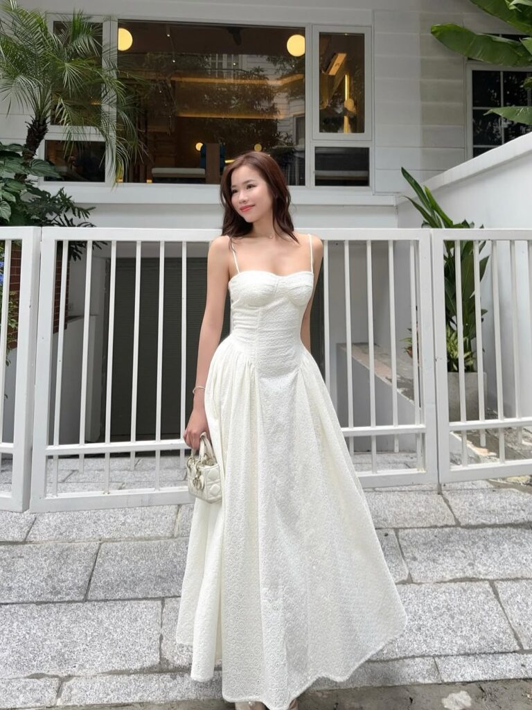 Angela dress - White
