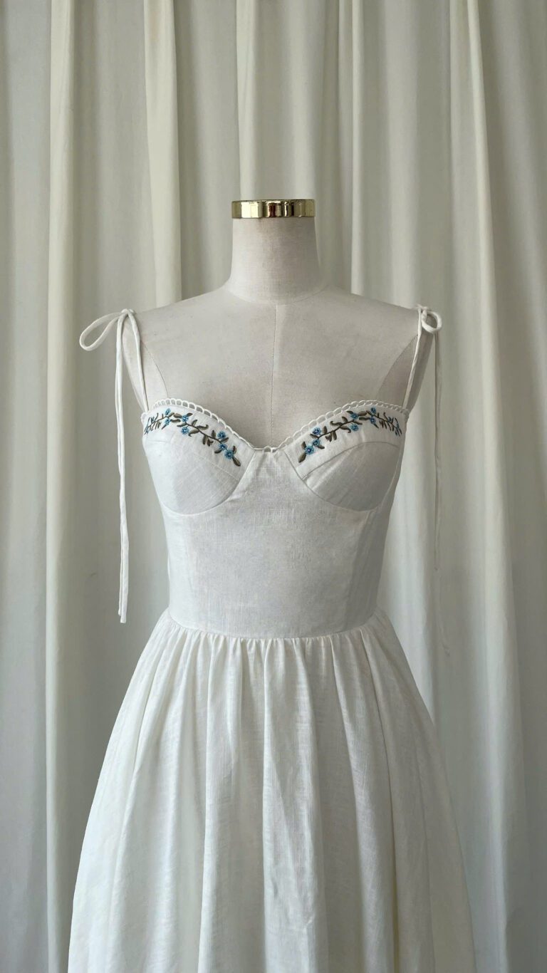Nadia Dress - White - Image 4