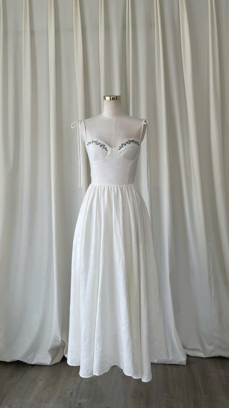Nadia Dress - White