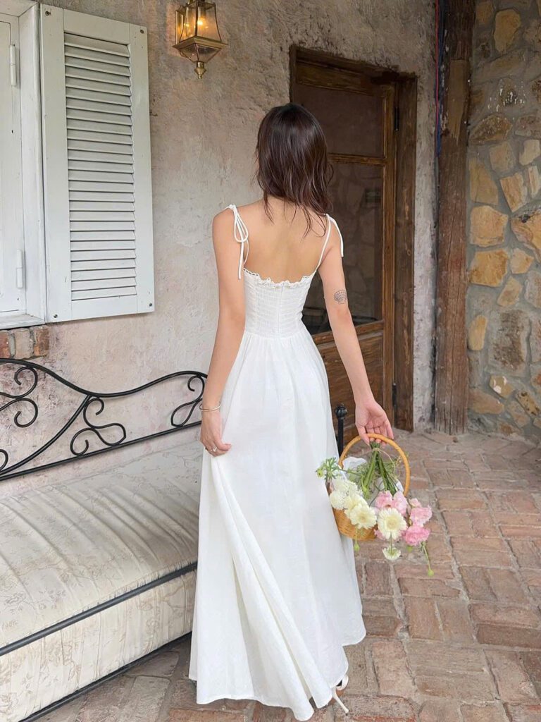 Nadia Dress - White - Image 4