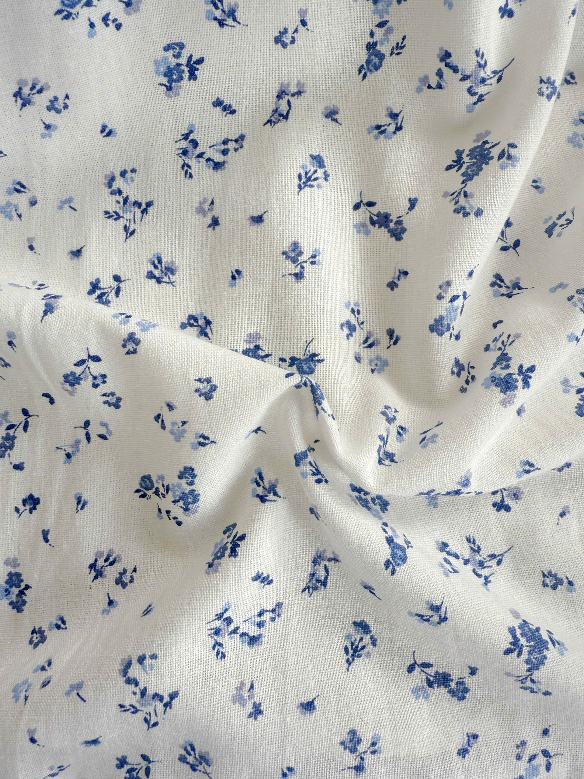 Julliette Dress - White Navy Floral - Image 6