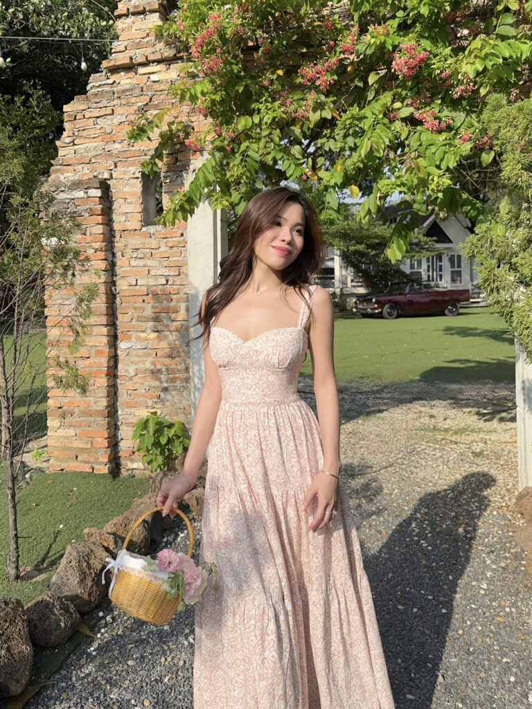 Lily Dress - Pink Floral - Image 3