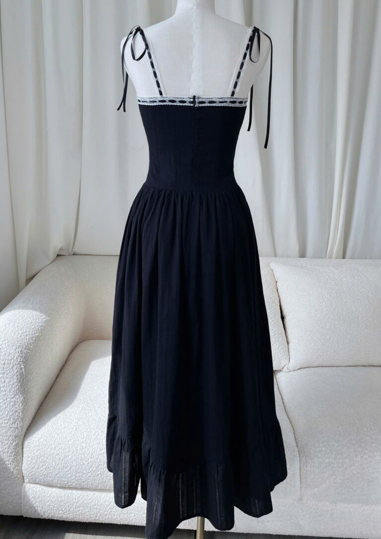 Anne Dress - Black - Image 3
