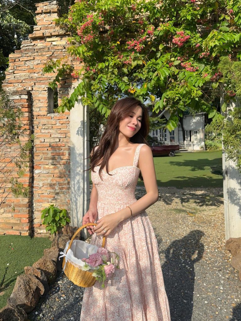 Lily Dress - Pink Floral