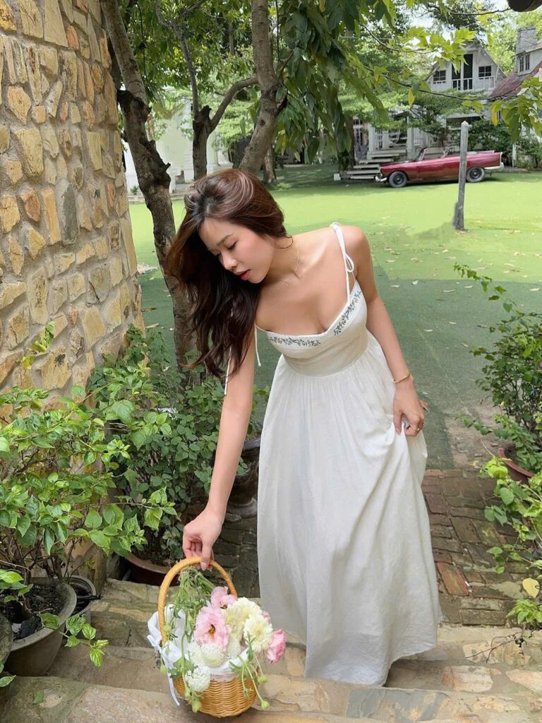 Nadia Dress - White
