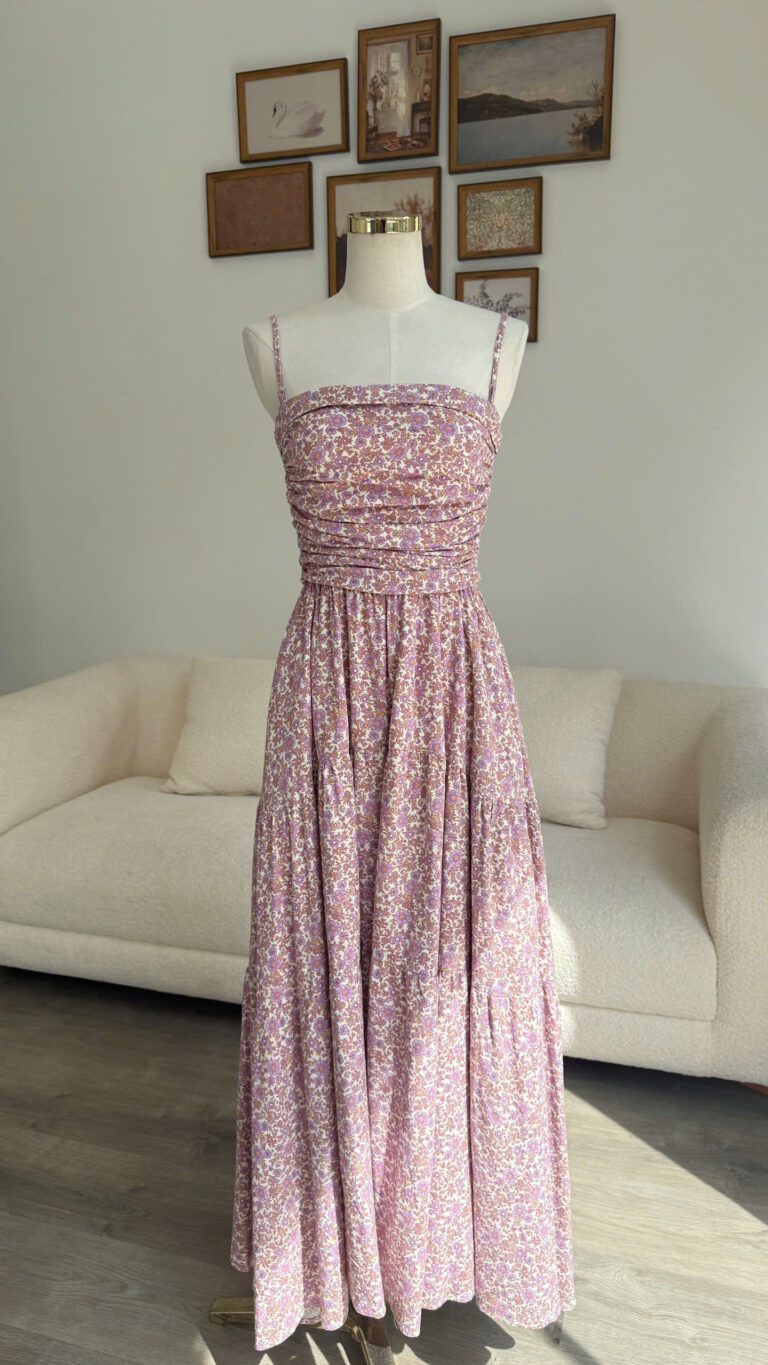 Emily Dress- Pink Floral