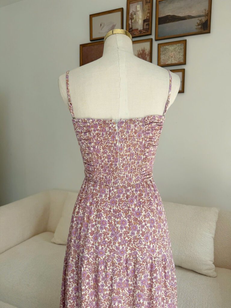 Emily Dress- Pink Floral - Image 4