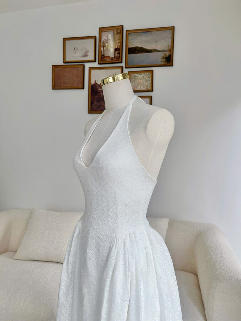 Karolin Dress - White - Image 3
