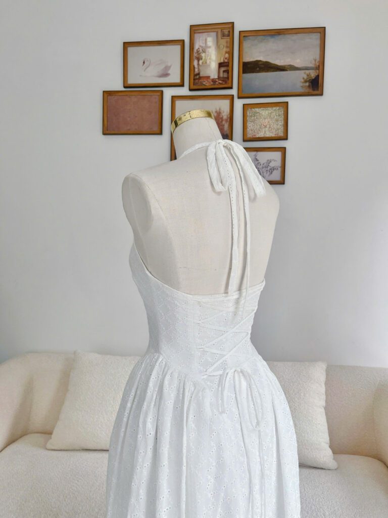 Karolin Dress - White - Image 5