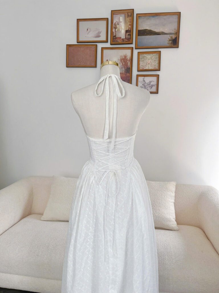 Karolin Dress - White - Image 4