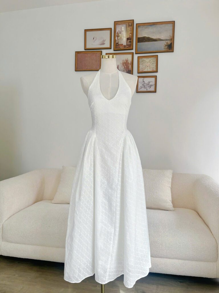 Karolin Dress - White
