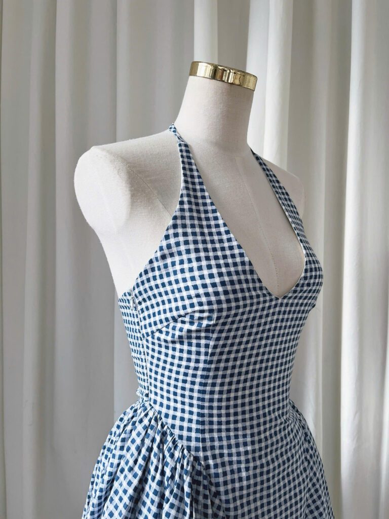 Evie Dress - Large Gingham - Image 3