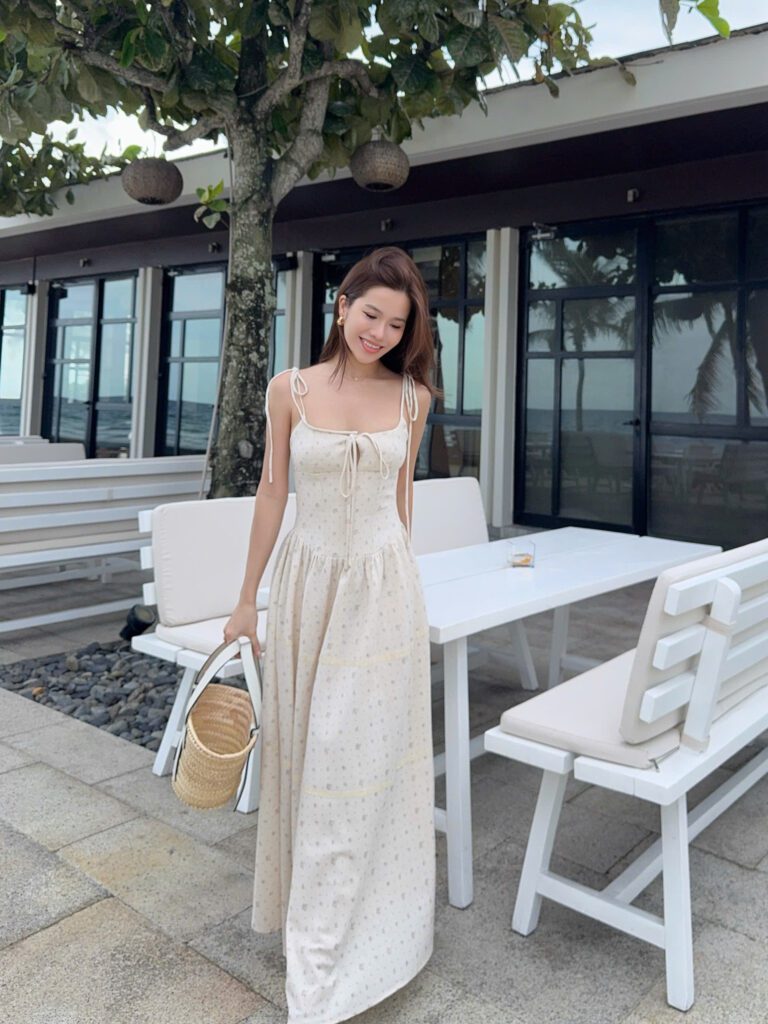 Florie Dress - Cream Floral