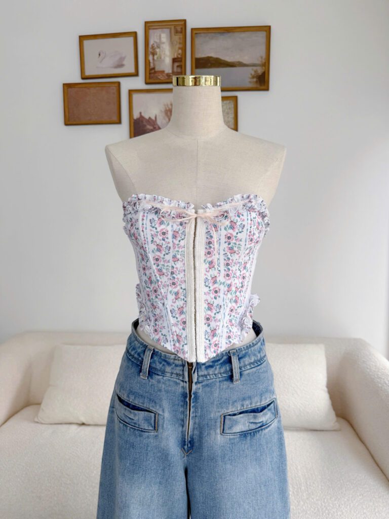 Daria Top - White Floral