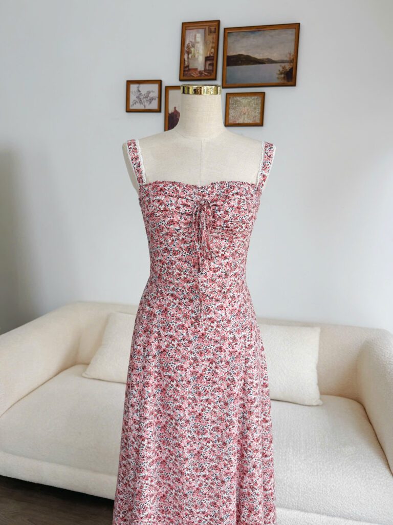 Olivia Dress - Mini Bloom Print