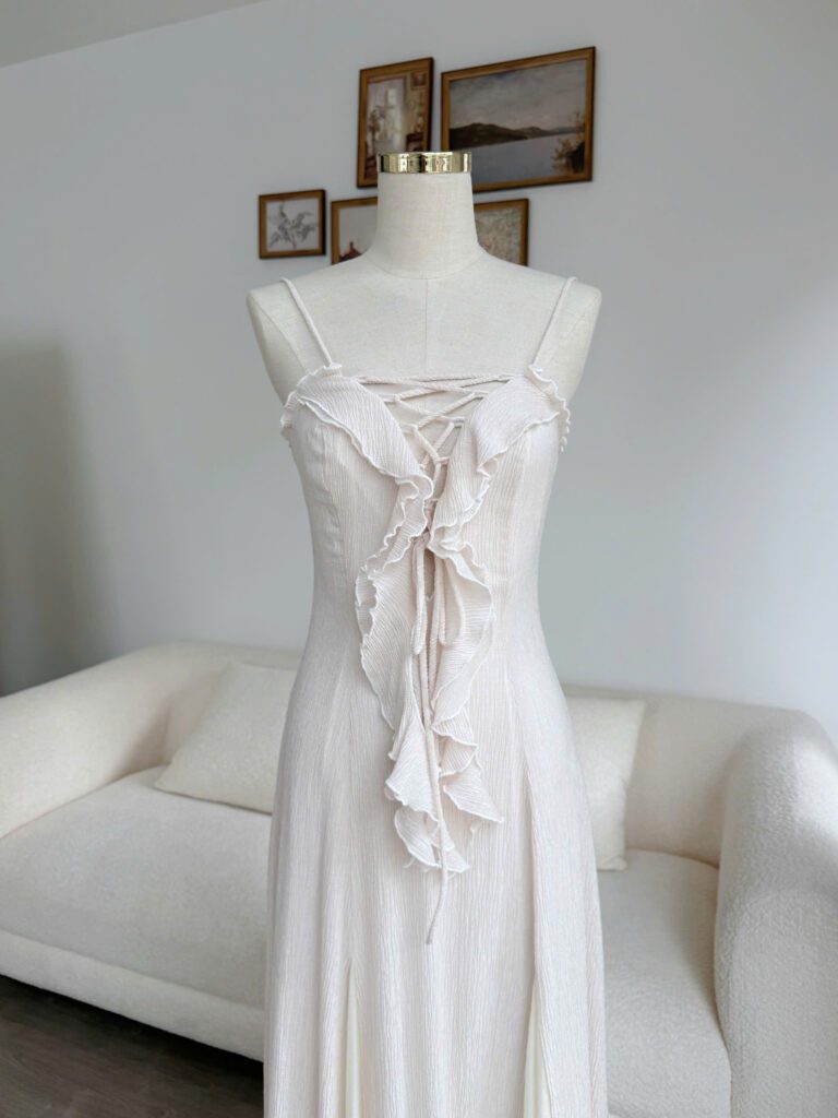 Velena Dress - Beige