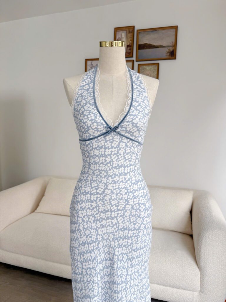 Endie Dress - Blue Daisy