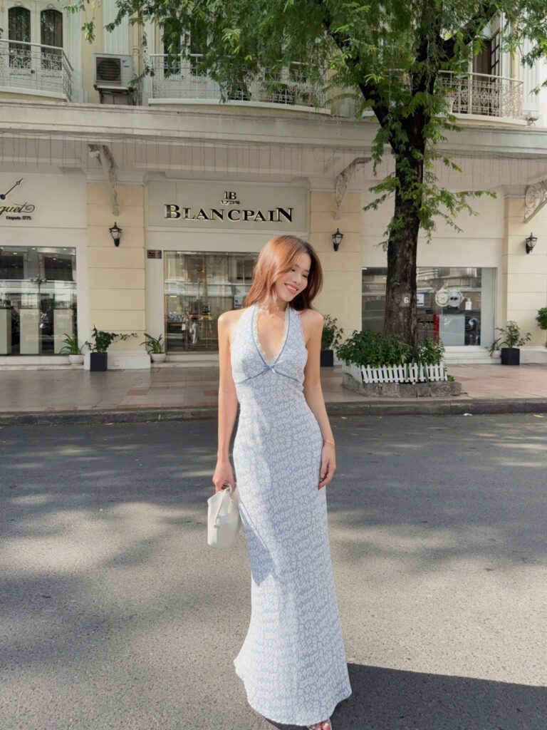 Endie Dress - Blue Daisy