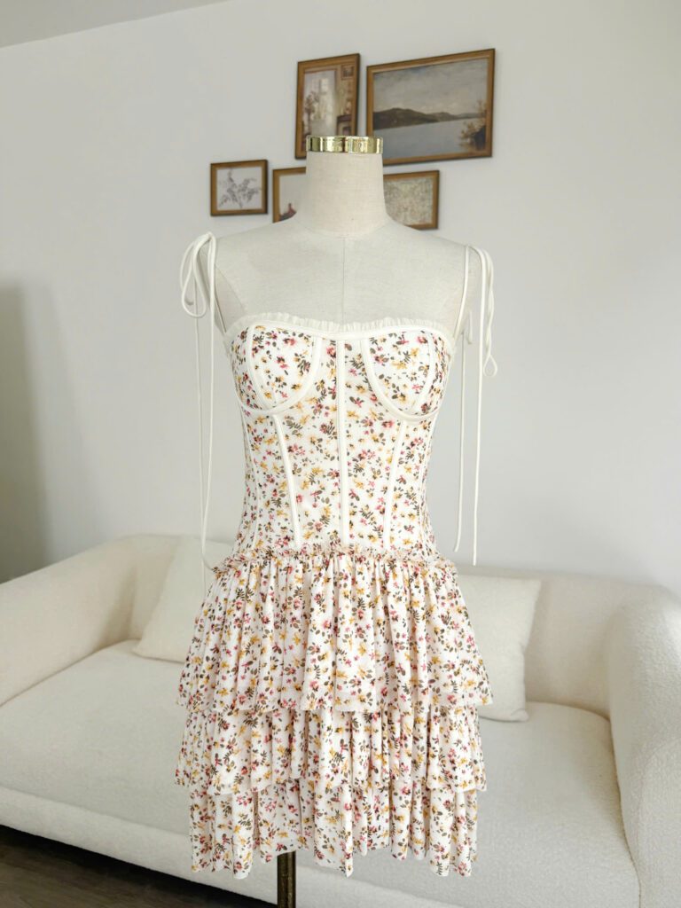 Rosy Dress - Vintage Floral