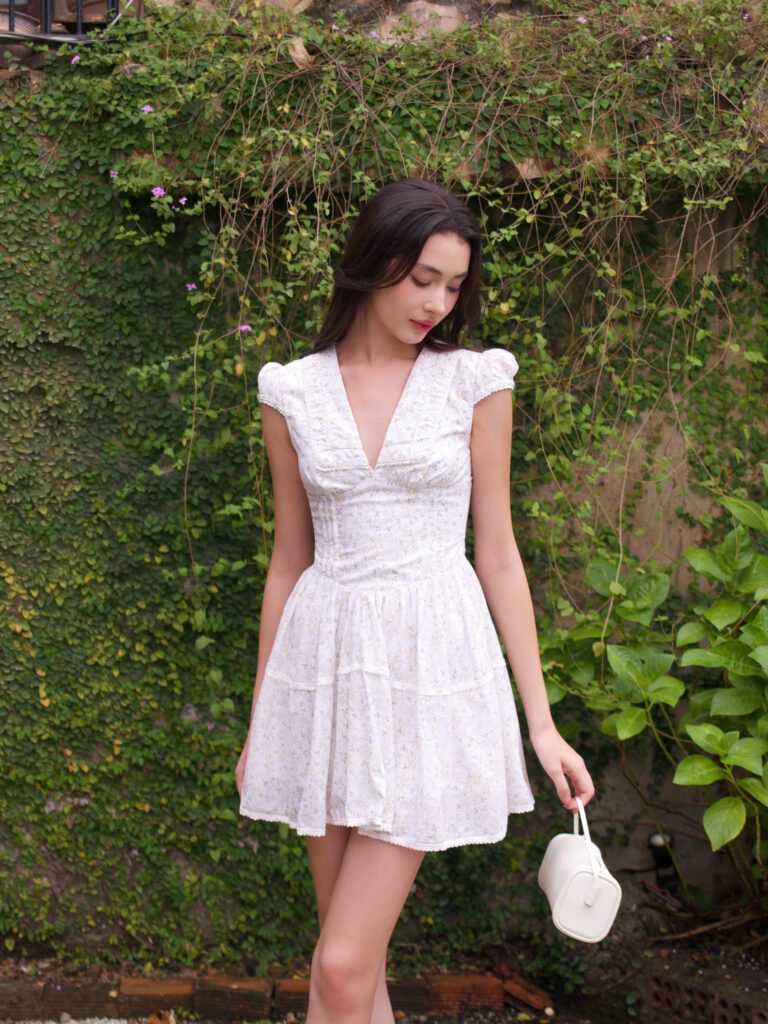 Rina Dress - Butter Cream