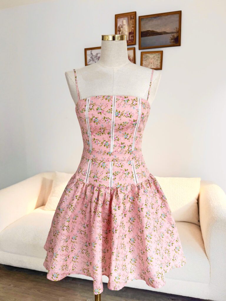 Jolie Mini Dress - Blush Meadow