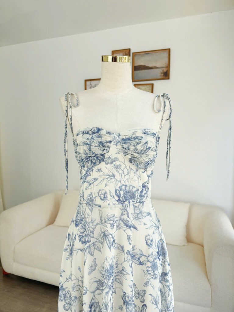 Merlisa Dress - Quiet Field