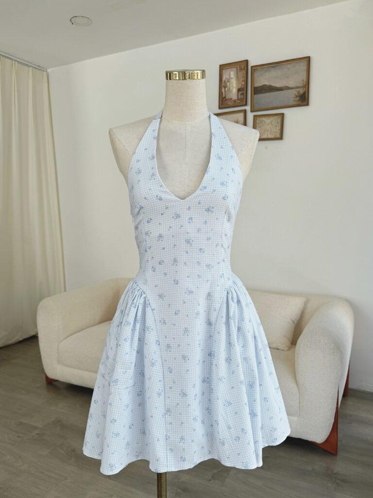 Alternative view of Evie Dress - Pale Sky