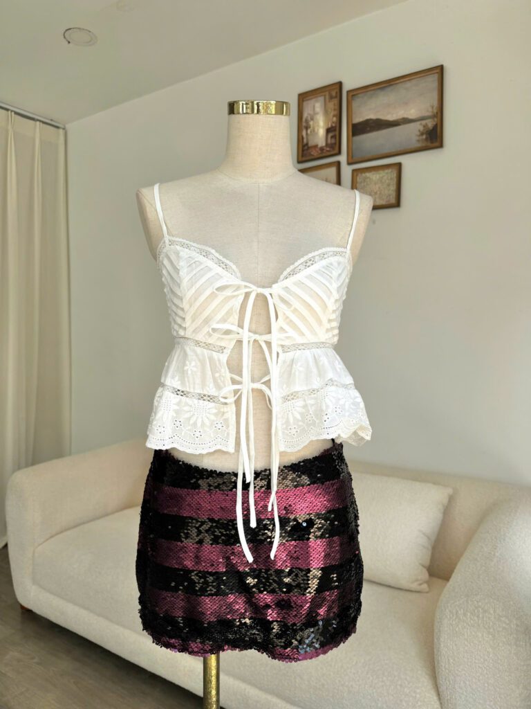 Alternative view of Ginza Skirt - Night Wine